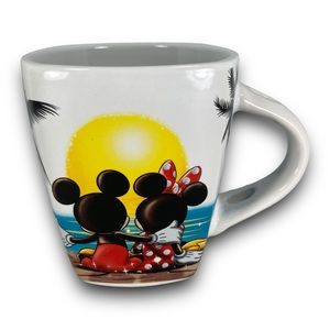 Disney Mickey Minnie Sunset Gazers Coffee Mug Hot Drink Cup 11 Ounce Ceramic